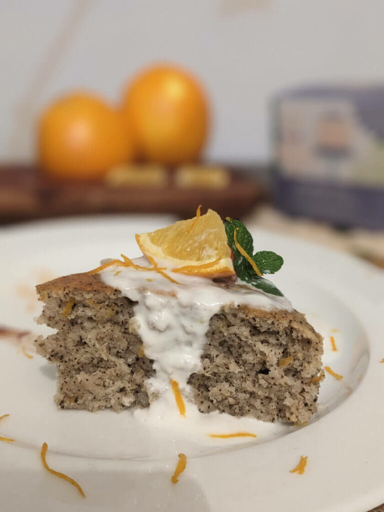 Whittard Darling Grey Tea Infused Orange Yogurt Cake